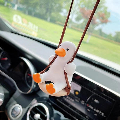 Anime Duck Car Mirror Pendant Gypsum Hanging Decor b by HitMyNeed