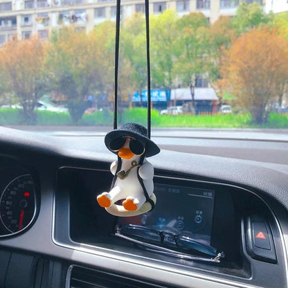 Anime Duck Car Mirror Pendant Gypsum Hanging Decor d by HitMyNeed