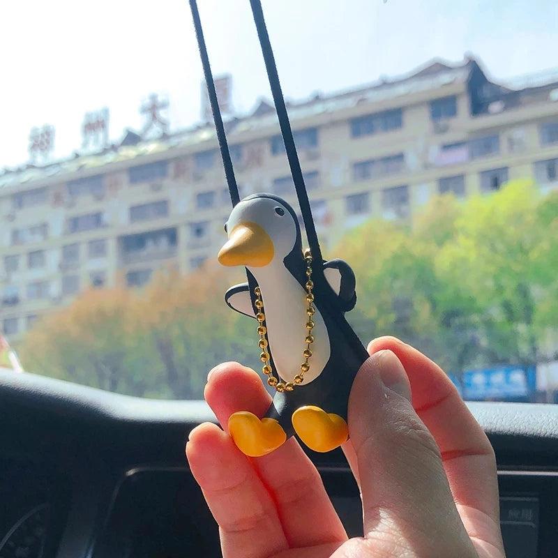 Anime Duck Car Mirror Pendant Gypsum Hanging Decor e by HitMyNeed