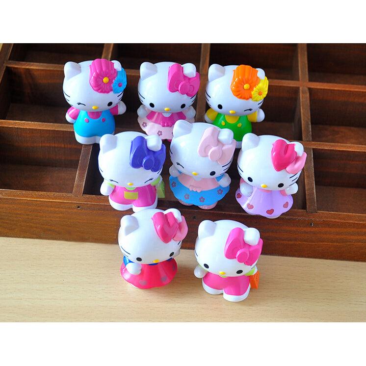 Anime Figure 8-Piece Kids Toy Set, 7 cm PVC by HitMyNeed