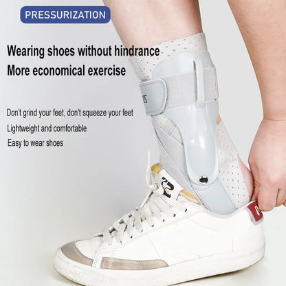 Ankle Brace with Side Stabilizers for Sprains by HitMyNeed