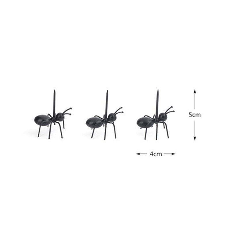 Ant Shape Plastic Dessert Forks Set of 12 by HitMyNeed