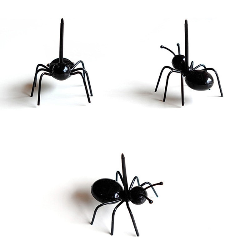 Ant Shape Plastic Dessert Forks Set of 12 by HitMyNeed