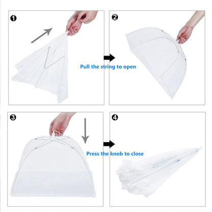 Anti Fly Mesh Pop Up Food Cover 45 x 45cm by HitMyNeed