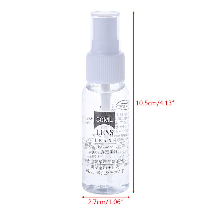 Anti-Fog Lens Cleaner Mist Spray 30ml by HitMyNeed
