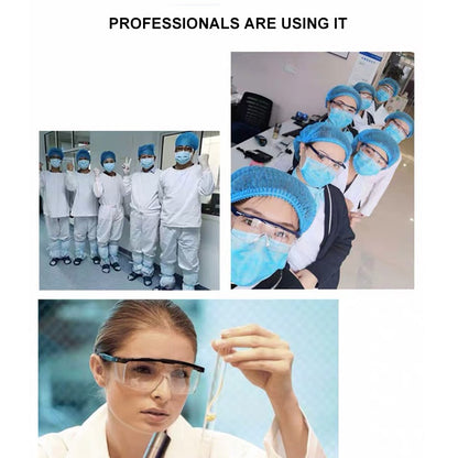 Anti-Fog Safety Goggles with Clear Protective Lenses by HitMyNeed