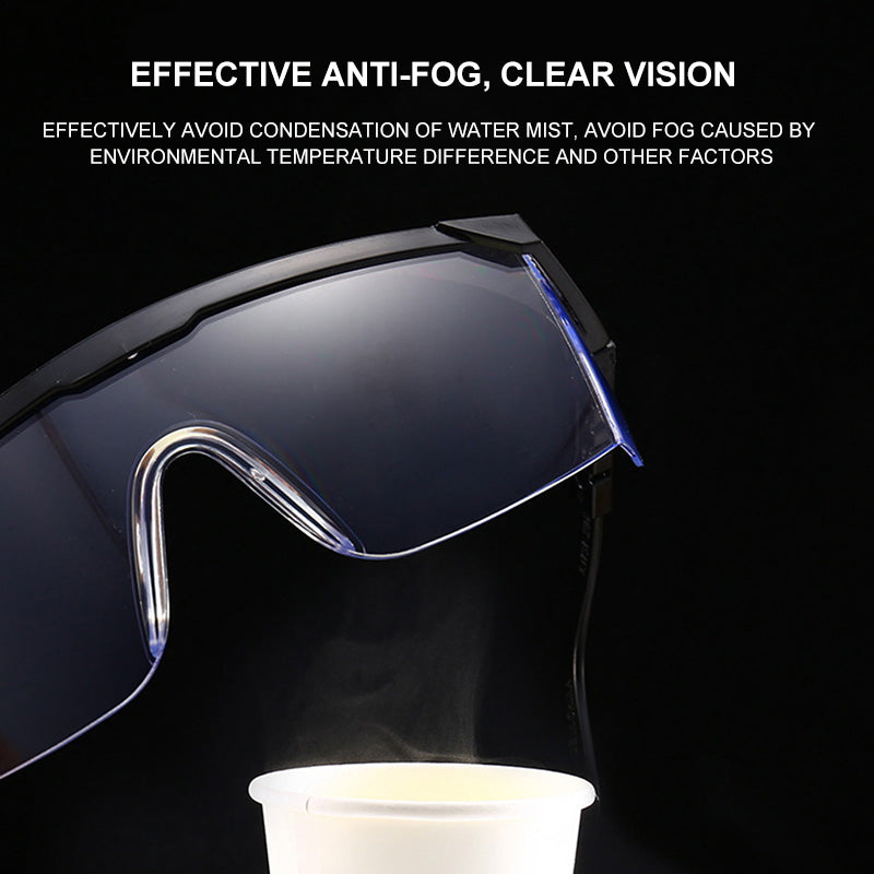 Anti-Fog Safety Goggles with Clear Protective Lenses by HitMyNeed