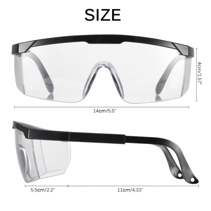 Anti-Fog Safety Goggles with Clear Protective Lenses by HitMyNeed