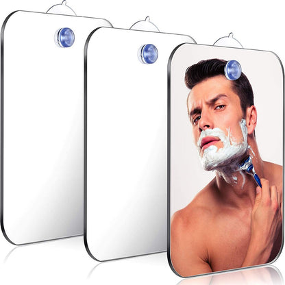 Anti Fog Shower Mirror with Suction Mount by HitMyNeed