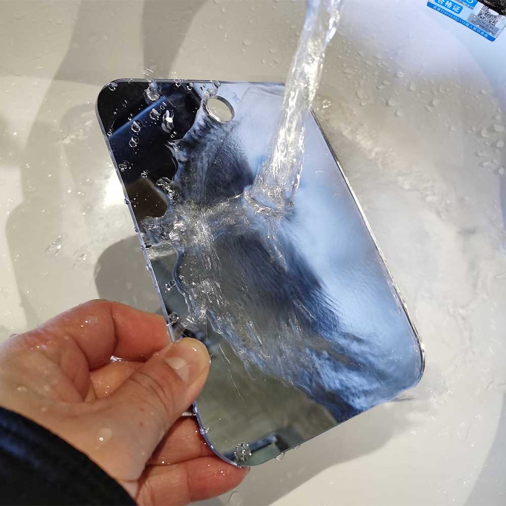 Anti Fog Shower Mirror with Suction Mount by HitMyNeed