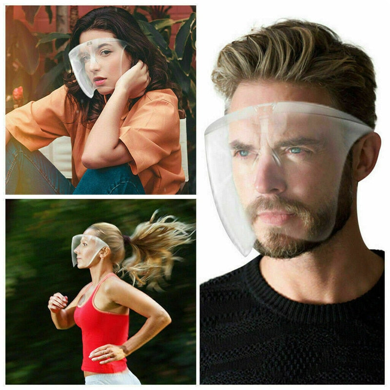 Anti-Fog Transparent Face Shield Glasses by HitMyNeed