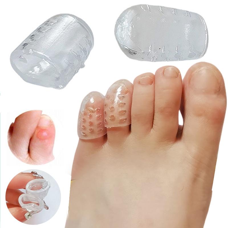 Anti-Friction Silicone Toe Caps (10 Pack) by HitMyNeed