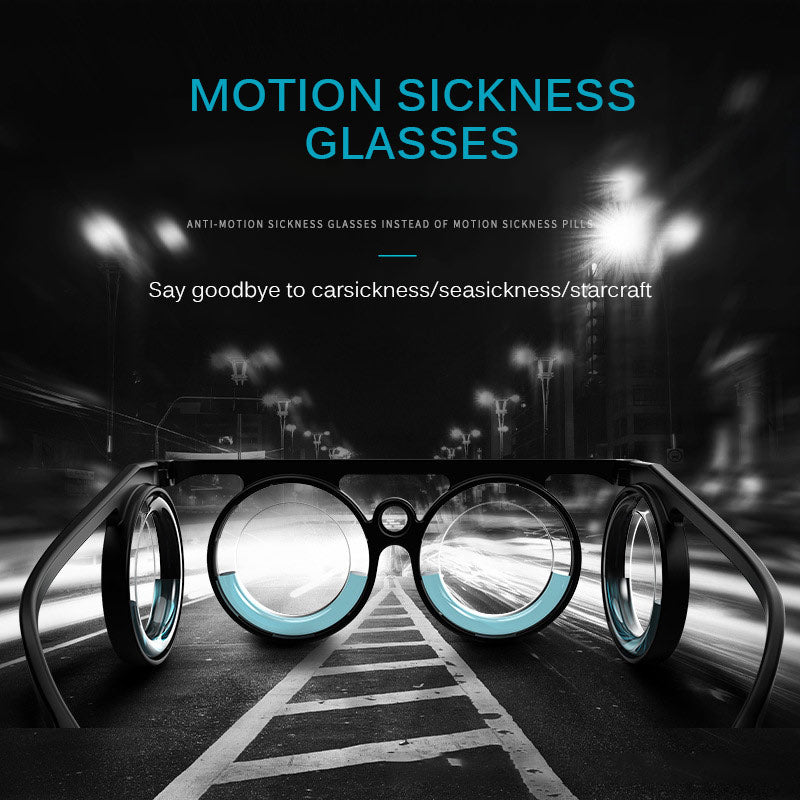 Anti Motion Sickness Travel Glasses Eyewear by HitMyNeed