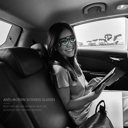 Anti Motion Sickness Travel Glasses Eyewear by HitMyNeed