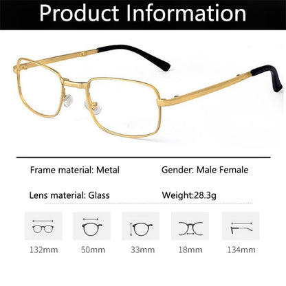 Anti-Scratch Reading Glasses with Case by HitMyNeed