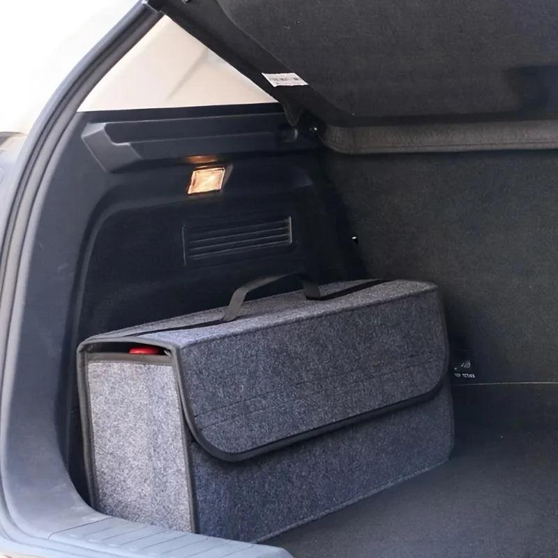 Anti-Slip Car Boot Compartment Storage Organizer Box by HitMyNeed