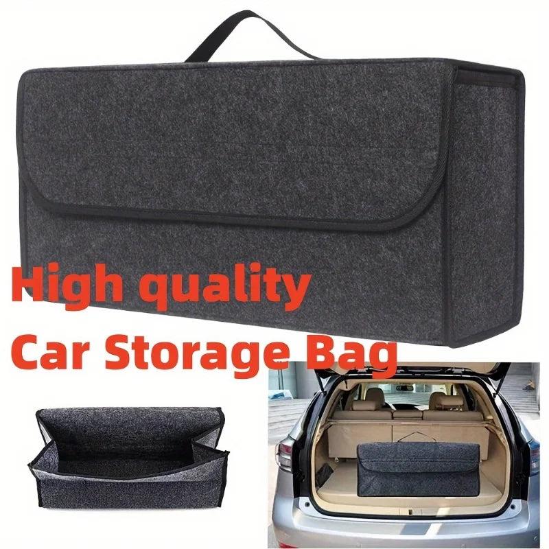 Anti-Slip Car Boot Compartment Storage Organizer Box by HitMyNeed