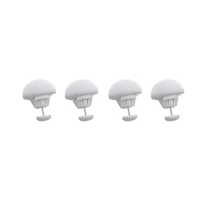 Anti-Slip Comforter & Bed Sheet Clips 4/8pcs 4pcs-white by HitMyNeed