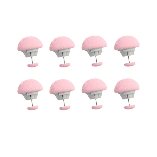 Anti-Slip Comforter & Bed Sheet Clips 4/8pcs 8pcs-pink by HitMyNeed