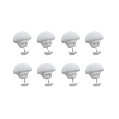 Anti-Slip Comforter & Bed Sheet Clips 4/8pcs 8pcs-white by HitMyNeed