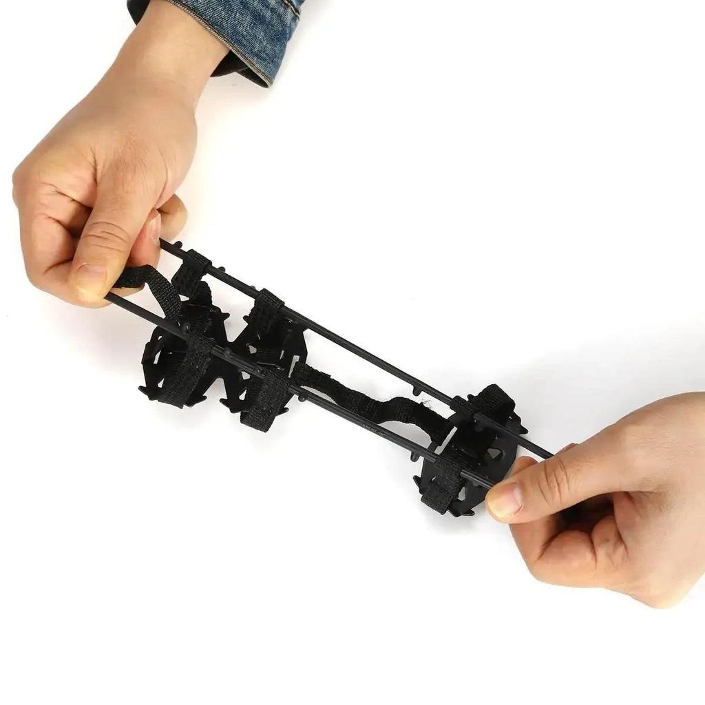 Anti-Slip Ice Grips with Steel Spikes for Shoes & Boots by HitMyNeed