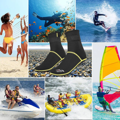 Anti-Slip Neoprene Scuba Diving Socks 3mm by HitMyNeed
