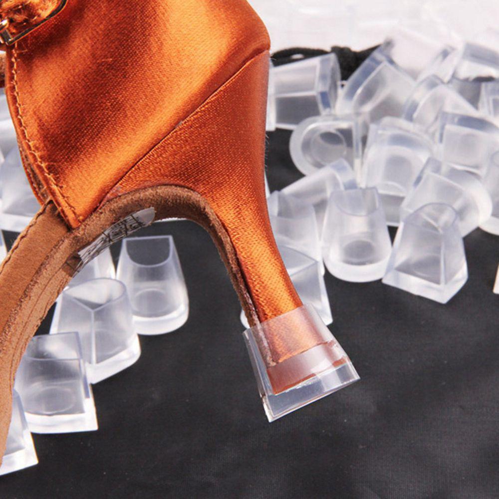 Anti-Slip Transparent Stiletto Heel Covers (1 Pair) by HitMyNeed