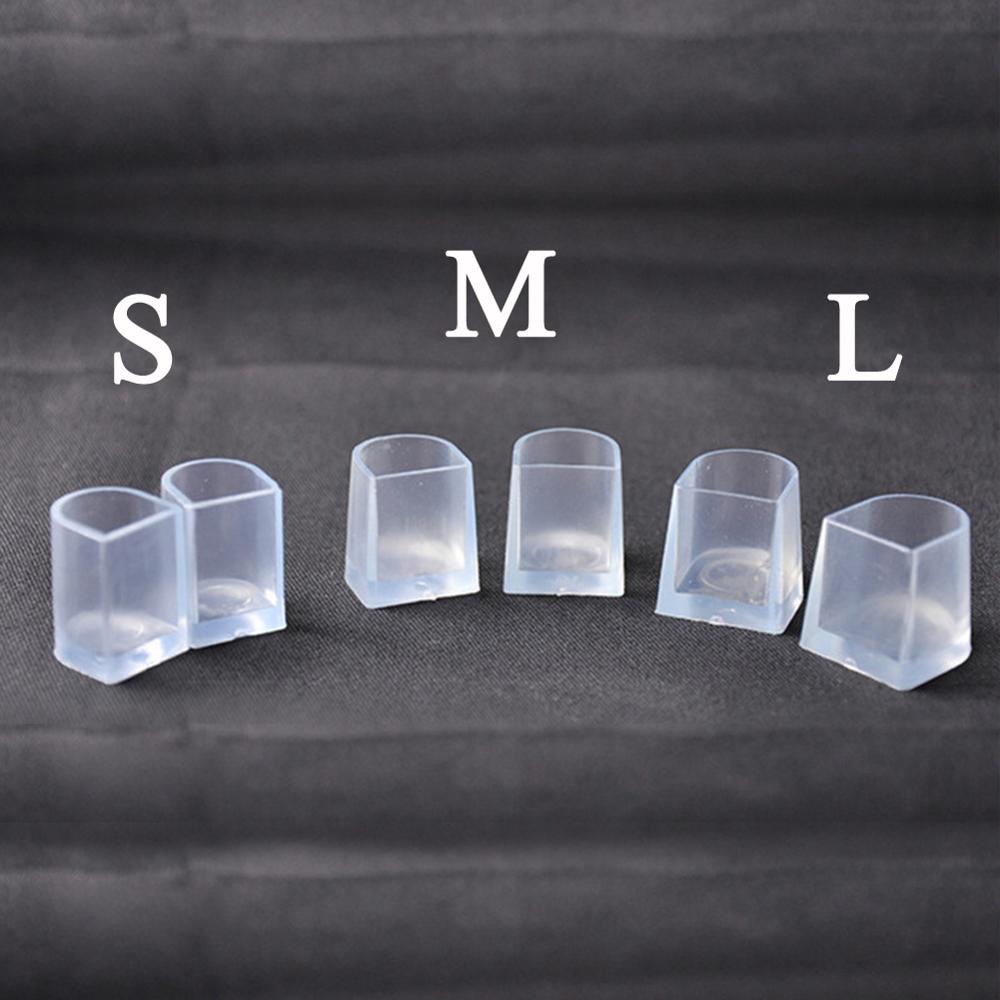 Anti-Slip Transparent Stiletto Heel Covers (1 Pair) by HitMyNeed