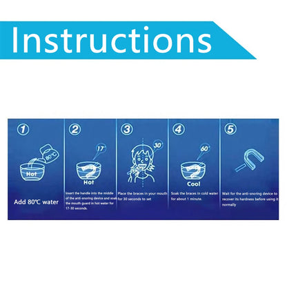Anti-Snoring & Bruxism Mouth Guard for Restful Sleep by HitMyNeed