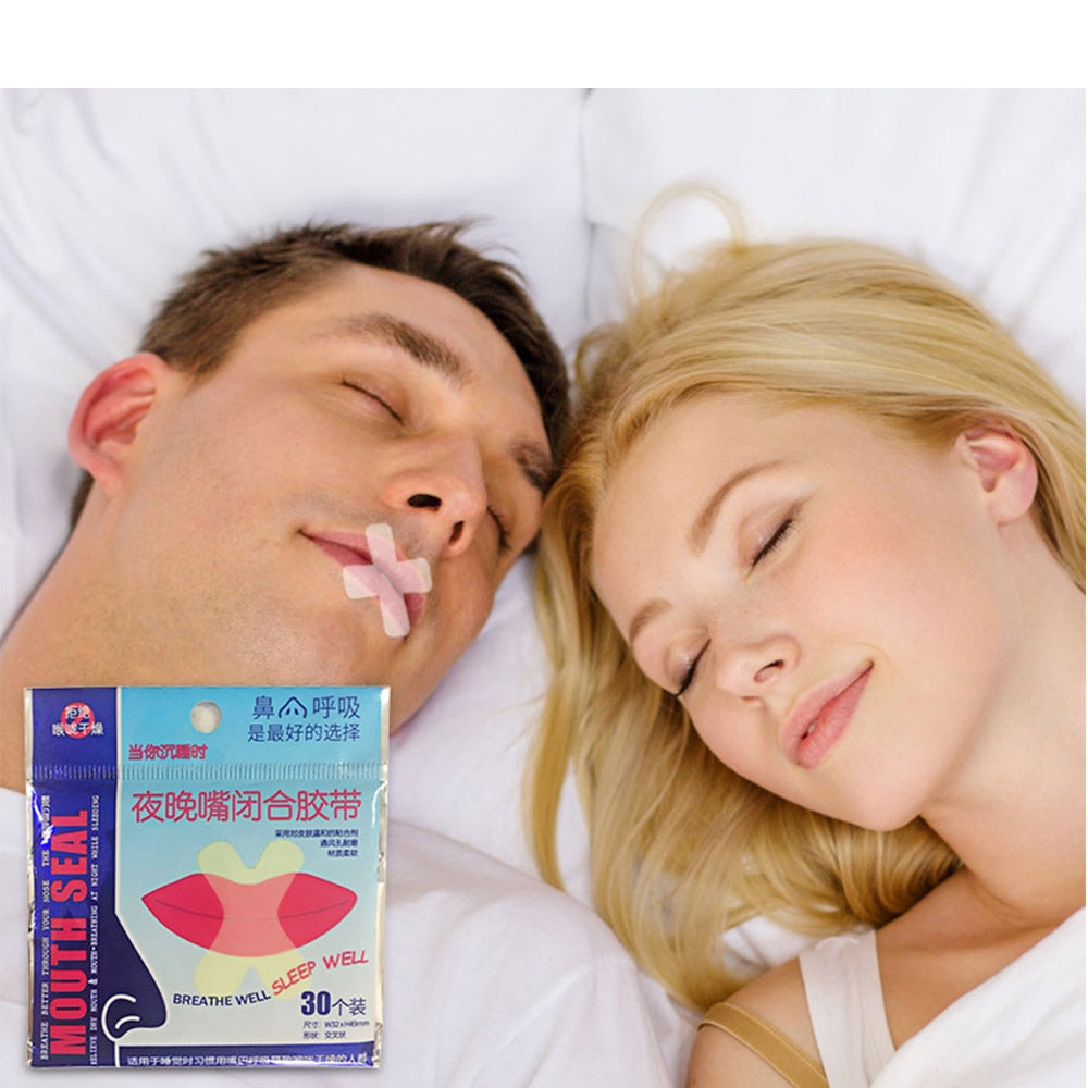 Anti Snoring Mouth Tape Strips (150-Pack) by HitMyNeed