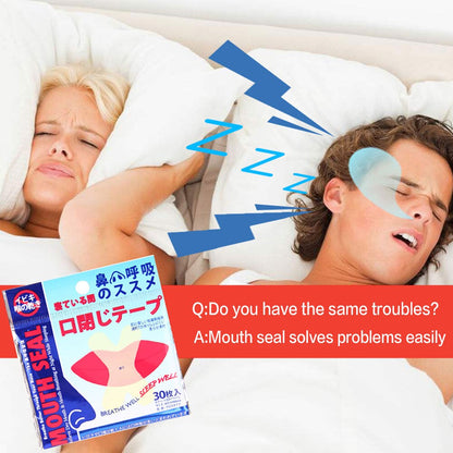 Anti Snoring Mouth Tape Strips (150-Pack) by HitMyNeed