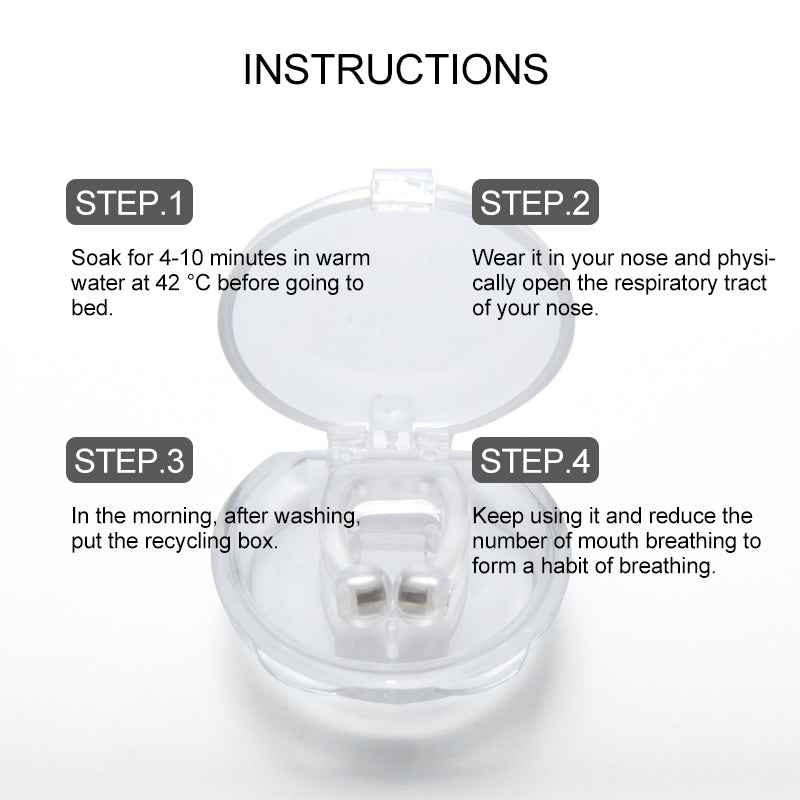 Anti Snoring Nose Clip Snore Stopper (2 Pcs) by HitMyNeed