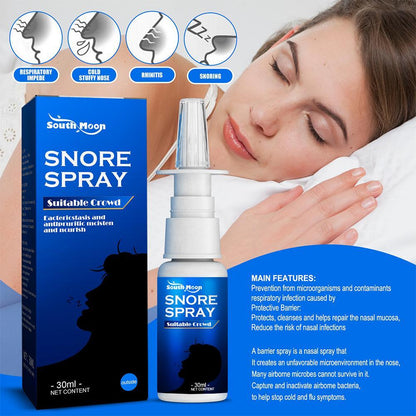 Anti Snoring Throat Spray with Cold & Congestion Relief by HitMyNeed