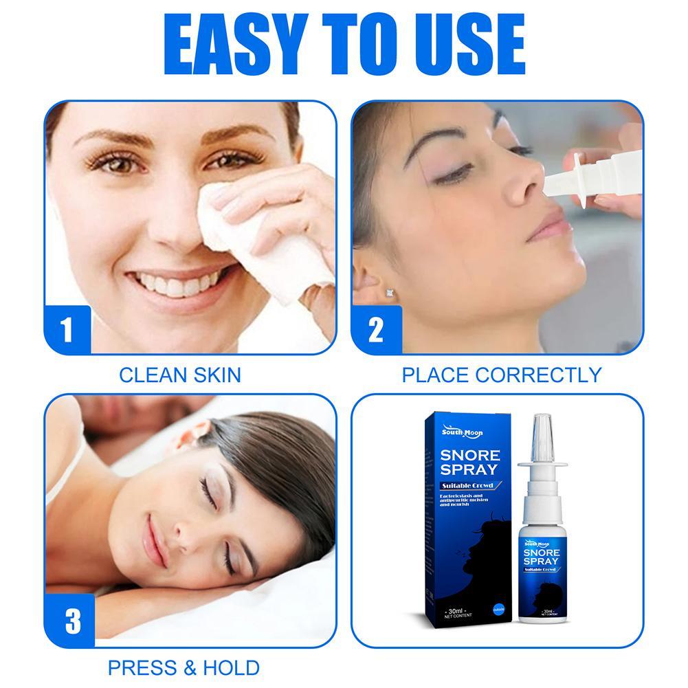 Anti Snoring Throat Spray with Cold & Congestion Relief by HitMyNeed