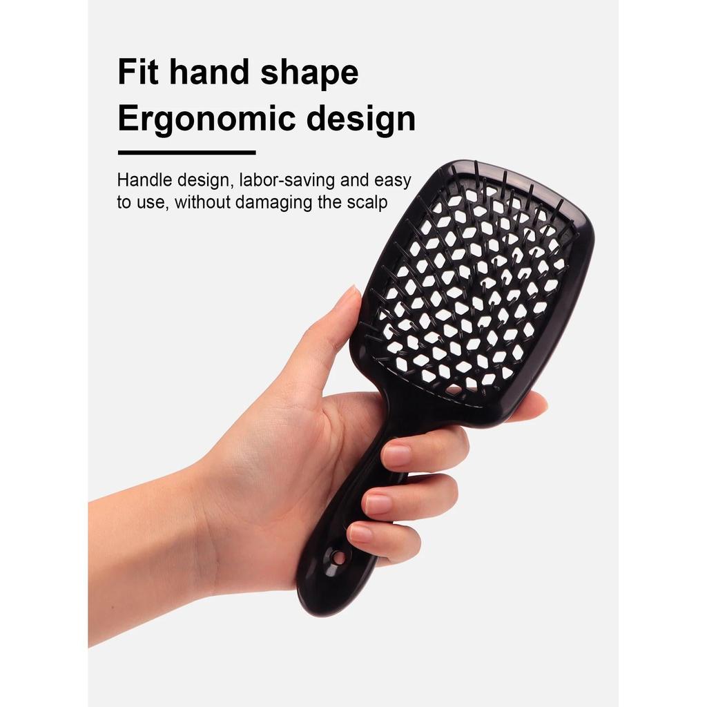 Anti-Static Air Cushion Detangling Hair Brush by HitMyNeed