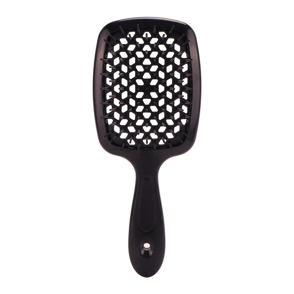 Anti-Static Air Cushion Detangling Hair Brush black by HitMyNeed