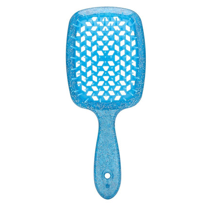 Anti-Static Air Cushion Detangling Hair Brush brown by HitMyNeed