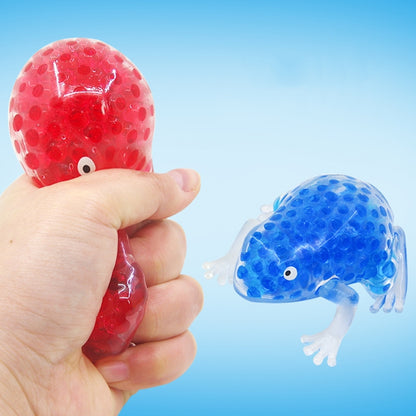 Anti Stress Squeezable Frog Fidget Toy Ball by HitMyNeed