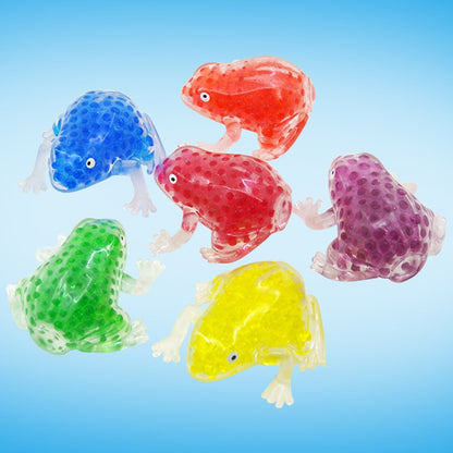 Anti Stress Squeezable Frog Fidget Toy Ball by HitMyNeed