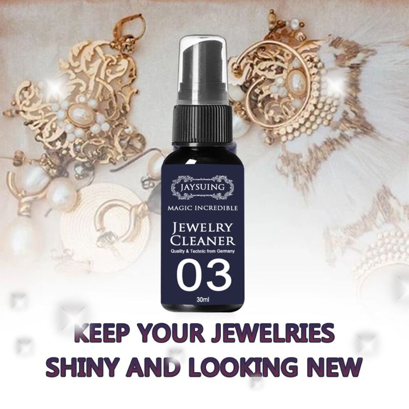 Anti-Tarnish Jewelry Cleaning Spray 30ml by HitMyNeed