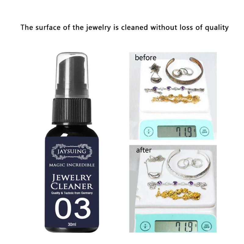 Anti-Tarnish Jewelry Cleaning Spray 30ml by HitMyNeed