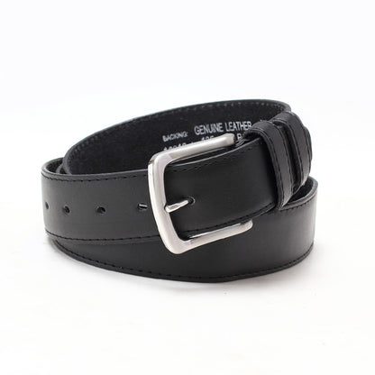 Anti Theft Leather Cash Belt with Hidden Pocket black by HitMyNeed