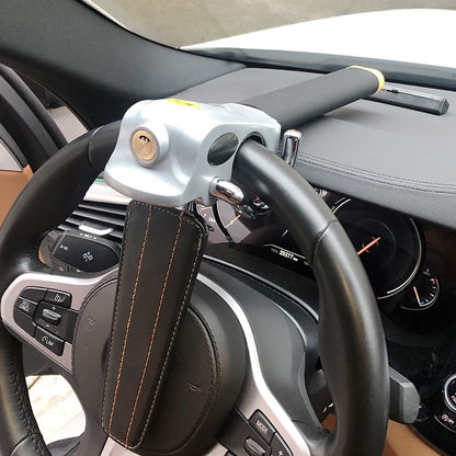Anti Theft Steering Wheel Lock with Horn Alert by HitMyNeed