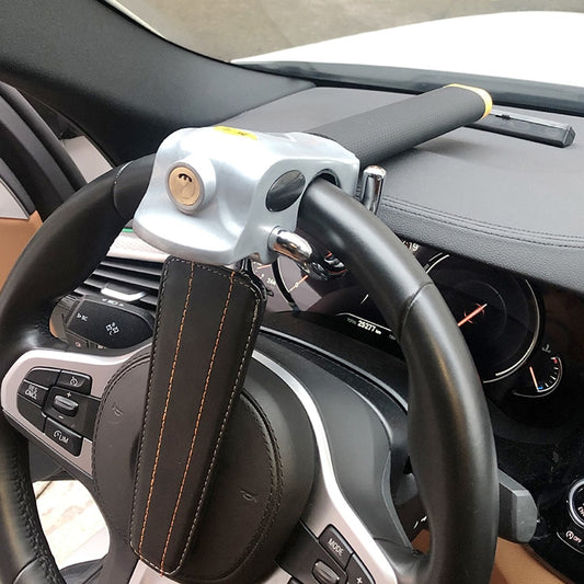 Anti Theft Steering Wheel Lock with Horn Alert by HitMyNeed