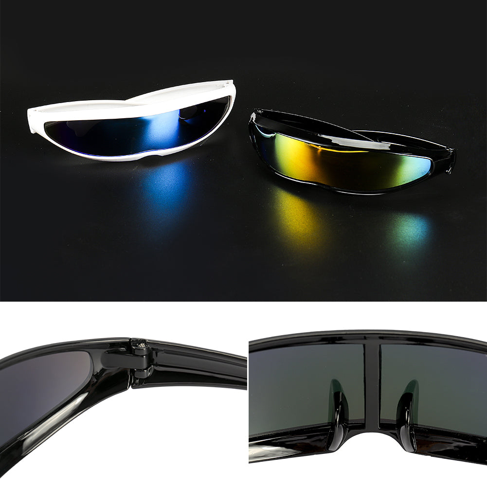 Anti UV Futuristic Cyclops Shield Sunglasses by HitMyNeed