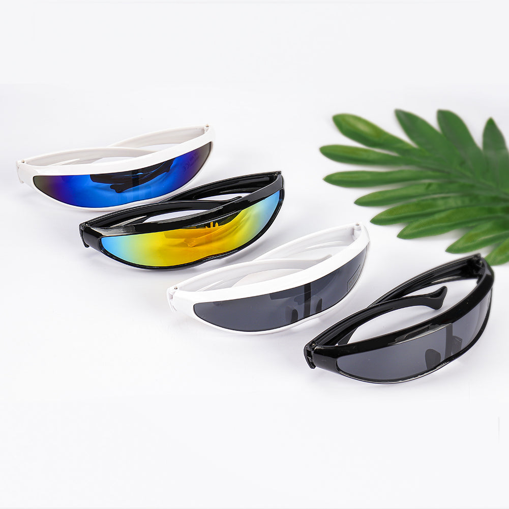 Anti UV Futuristic Cyclops Shield Sunglasses by HitMyNeed