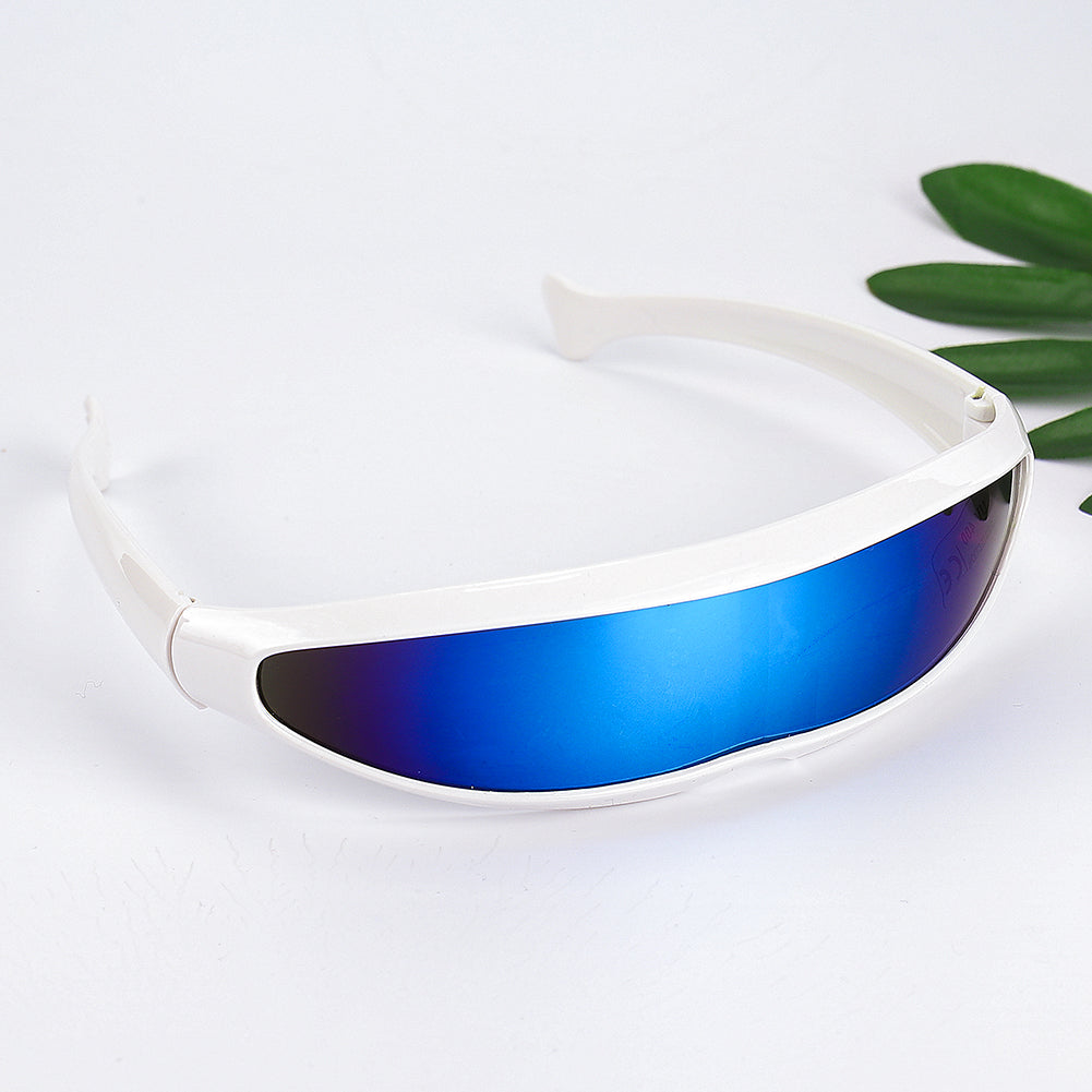 Anti UV Futuristic Cyclops Shield Sunglasses by HitMyNeed