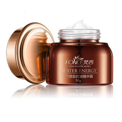 Anti-Wrinkle Face Cream with Peptides & Hyaluronic Acid by HitMyNeed