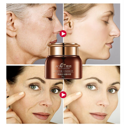 Anti-Wrinkle Face Cream with Peptides & Hyaluronic Acid by HitMyNeed