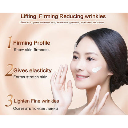 Anti-Wrinkle Face Cream with Peptides & Hyaluronic Acid by HitMyNeed